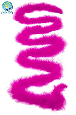 BOA PIUMA DI MARABOU FUCSIA